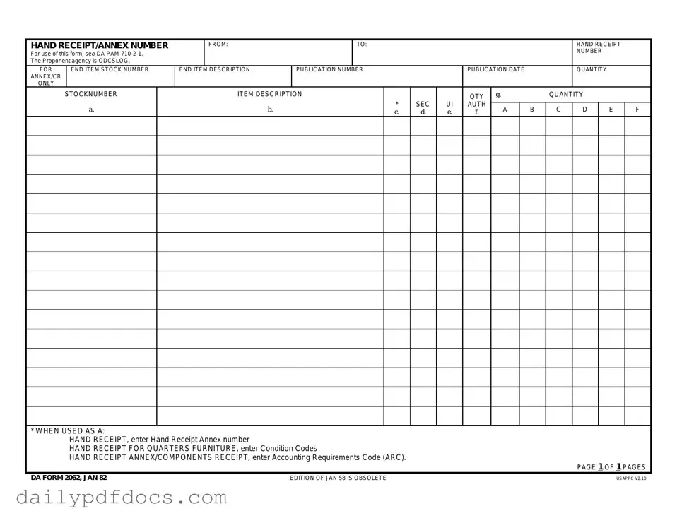 Fill Your Da Form