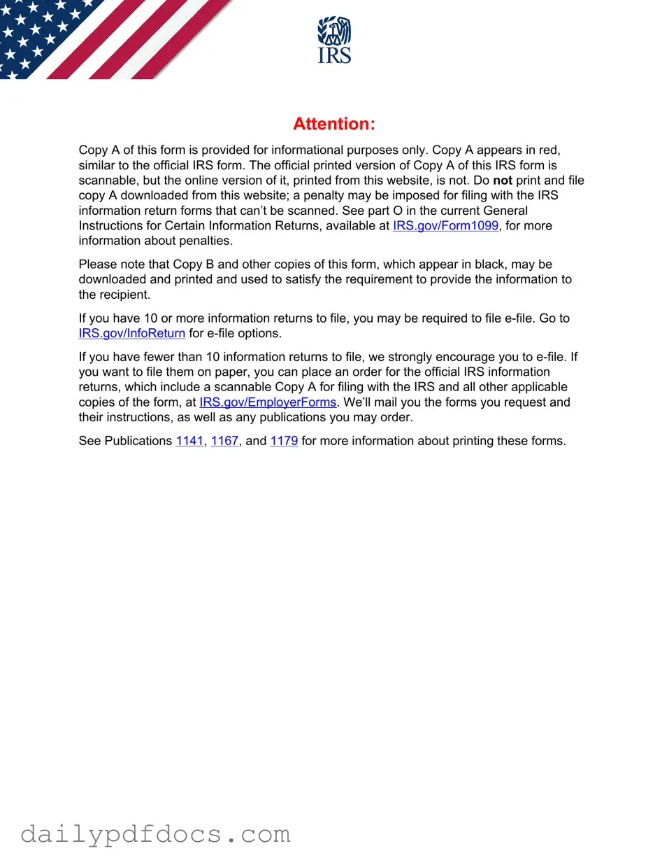 Fill Your IRS 1099-MISC Form