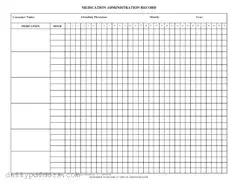 Fill Your Medication Administration Record Sheet Form